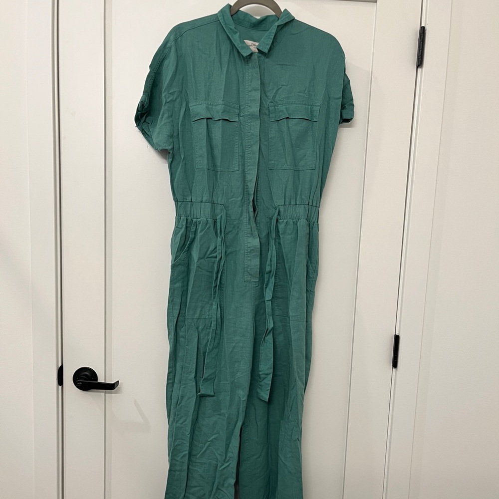 Target Universal Thread Teal Jumpsuit